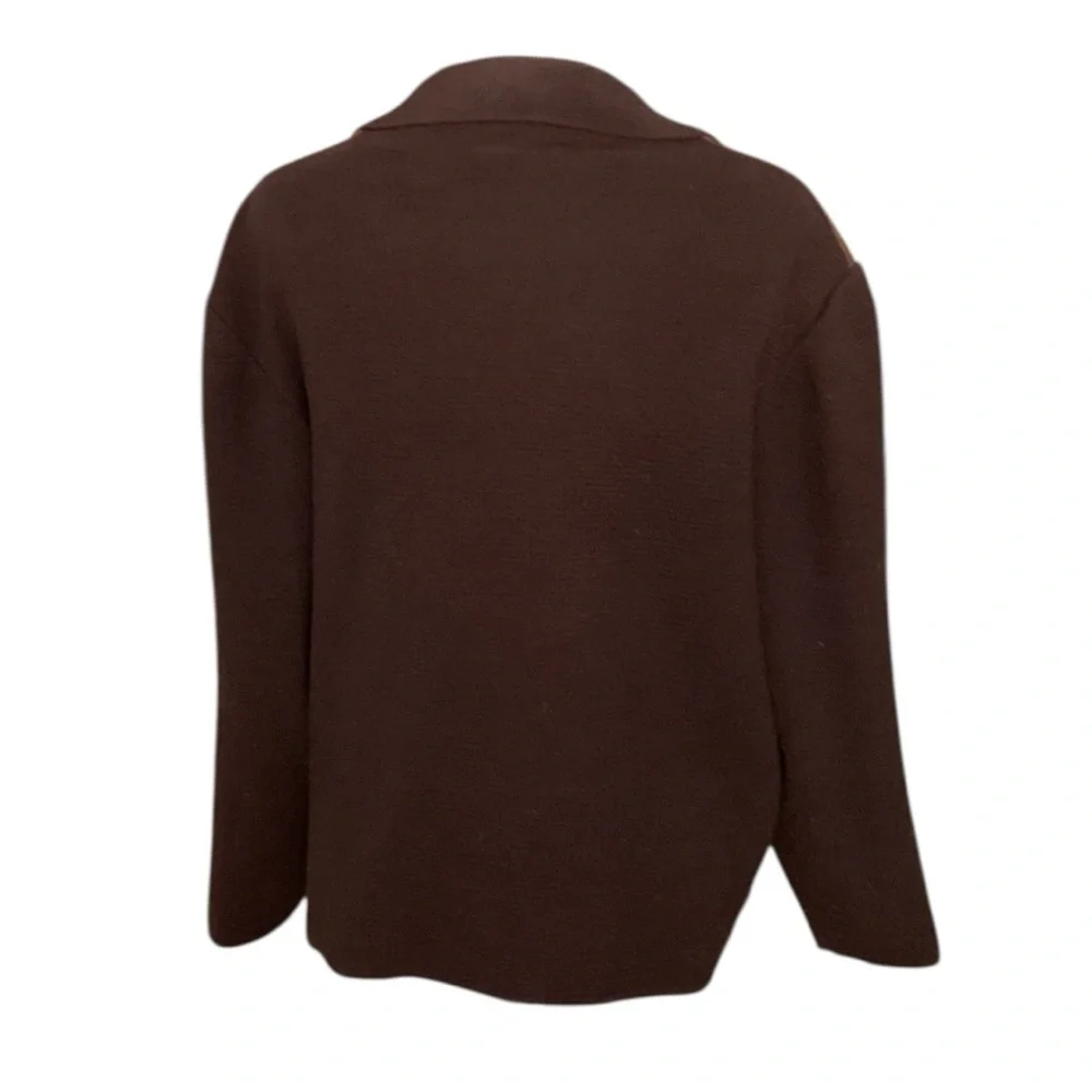 Golden Leaf Vintage Dark Brown Lightweight Jacket